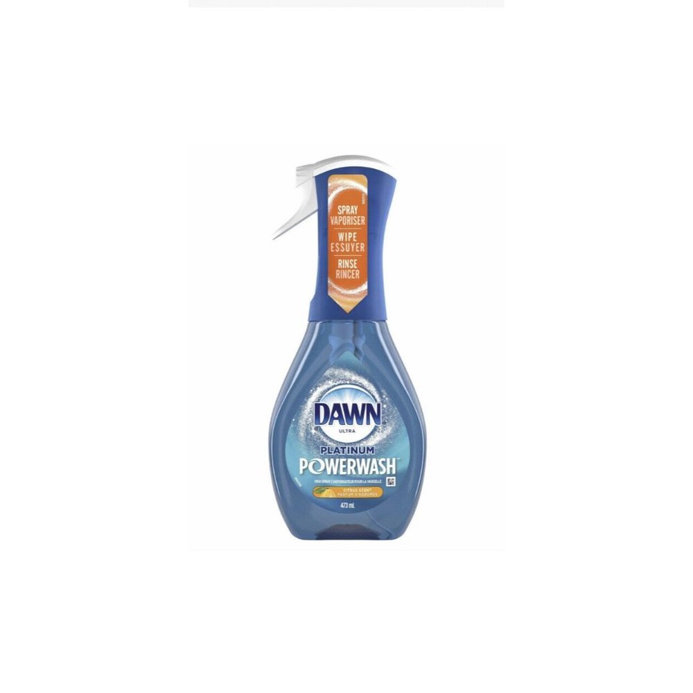 Dawn Platinum Powerwash Dish Spray Dish Soap CITRUS Scent 16oz/473ml HTF